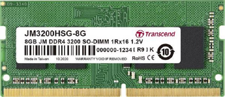 JM DDR4-3200MHz CL22 DIMM 260 Pin Laptop RAM Memory