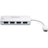 Trendnet TUC-H4E2 USB-C to 4-Port USB 3.0 Hub with Power Delivery