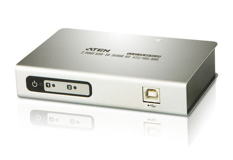 Aten UC4852 2-Port USB-to-Serial RS-422/485 Hub