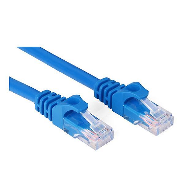 Cat 6 LAN Cable Round Blue Color - 10 Mtr