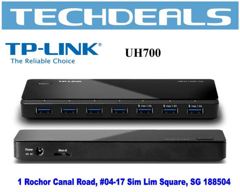 TP-Link UH700 USB 3.0 7-Port Hub