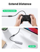 Ugreen 10368 USB3.0 A Male to A Female Extension Cable - 1 metre