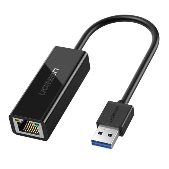USB 3.0 to RJ45 Gigabit Ethernet Adapter | 20255 White | 20256 Black
