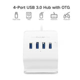 Ugreen 20280 4-Port USB3.0 Hub w/micro OTG