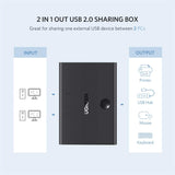 Ugreen 30345 USB2.0 Sharing Switch 2*1