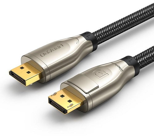 Ugreen 8K DisplayPort Cable Ultra HD Gold-Plated DisplayPort 1.4 Male to Male Nylon Braided Cable