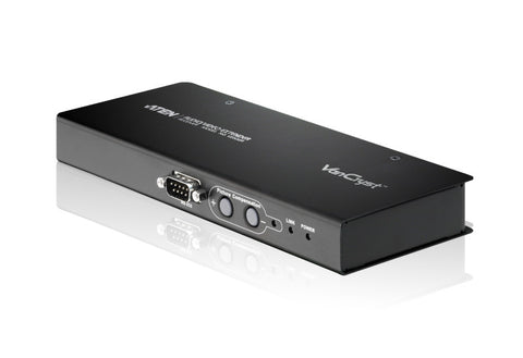 Aten VE500R Video / Audio Receiver for VM0808T. Serial enabled. Balanced audio. VGA Gain Control