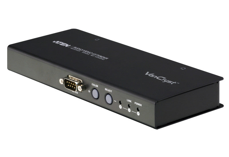 Aten VE500RQ Video / Audio Receiver for VM0808T. Serial enabled. Balanced audio. VGA Gain Control. Deskew