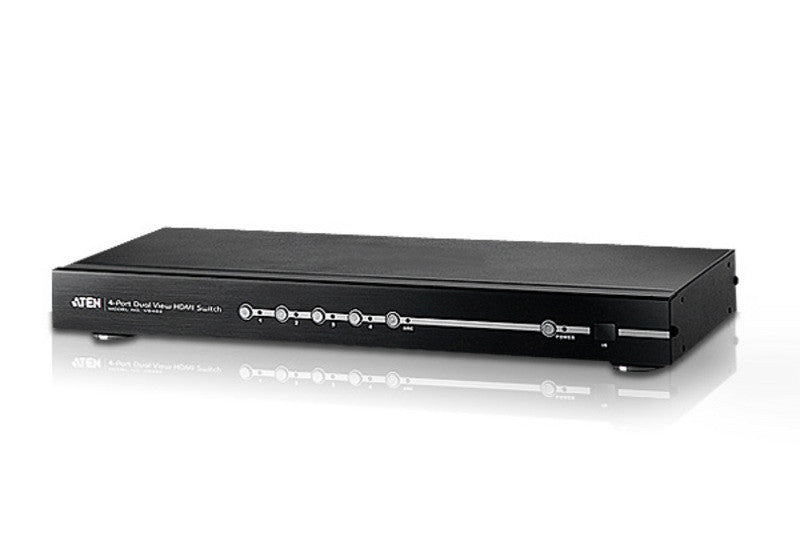 Aten VS482 2x4  Port View HDMI Switch with Remote Control