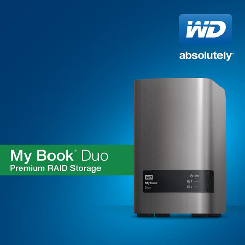 WD MyBook Duo 3.5" USB 3.0 Personal Storage 12TB