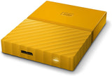 WD MY PASSPORT PORTABLE STORAGE 1TB USB 3.0 - YELLOW COLOR