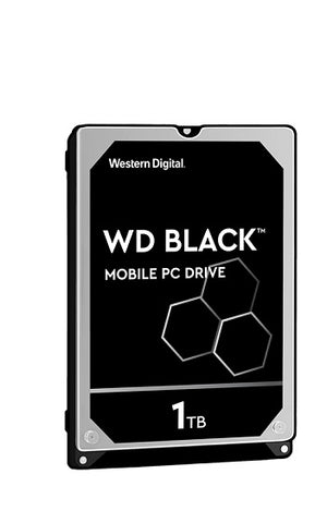 Black 2.5-inch 9.5mm 7200RPM SATA 6Gb/s Hard Disk Drive - 1TB