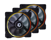 ZF-12025-RGB-TRIO 3 Pack 120mm PWM Fans w/5V ARGB and Remote Controller