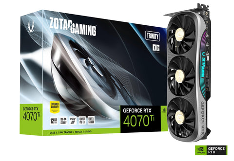 ZOTAC GAMING GeForce RTX 4070 Ti Trinity OC 12GB GDDR6X Graphics Card