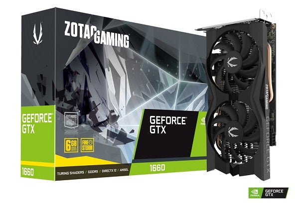 GTX 1660 Twin Fan 6GB DDR5 1785Mhz Graphics Card