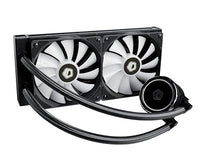 Zoomflow 240X ARGB CPU AIO Liquid Cooler 240mm Radiator, ARGB XL Pump and 2*12cm Fan