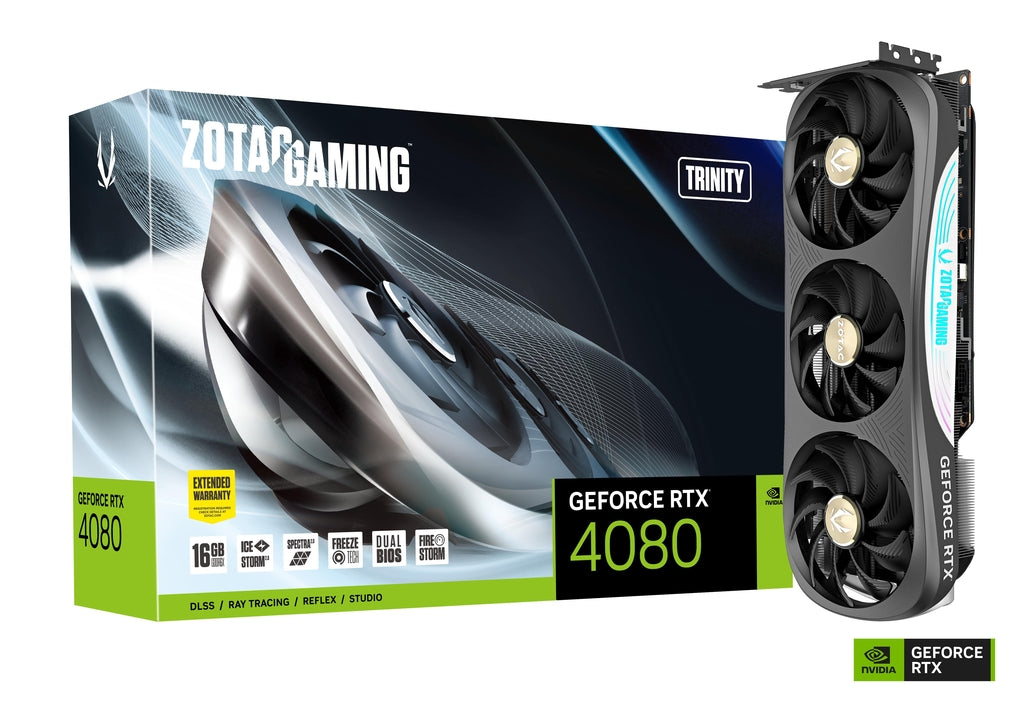 Zotac GAMING GeForce RTX4080 TRINITY 16GB GDDR6X Graphics Card