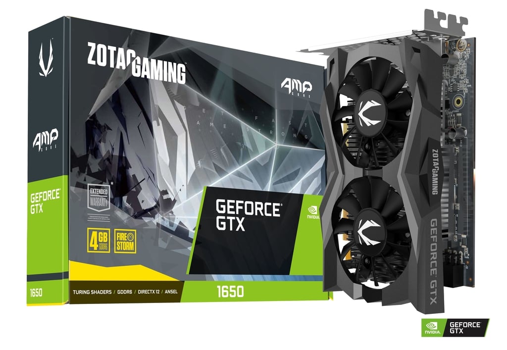 Zotac Gaming GeForce GTX 1650 AMP Core 4GB GDDR6 Graphics Card