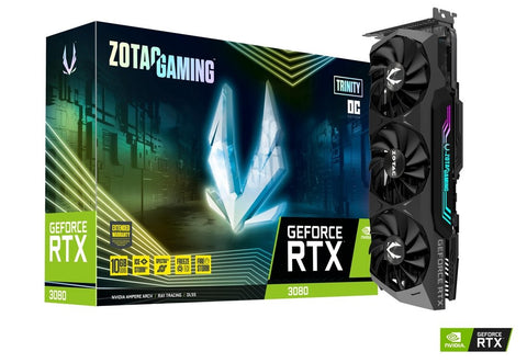 Zotac RTX3080 TRINITY OC LHR 10GB GDDR6X Graphics Card