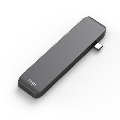 Flujo CH-33 USB C Multi-Function Adapter - Grey