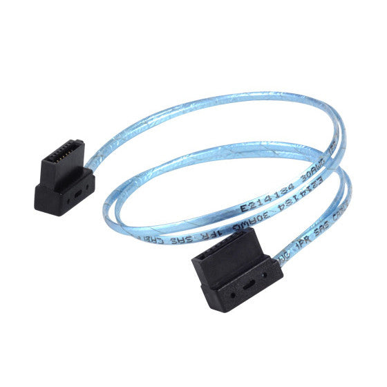 SILVERSTONE SATA-6G LP CABLE  Ultra Thin Blue, 300mm