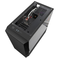 V22 ATX Right Side Magnetic Tempered Glass Door Case - Black
