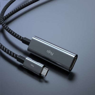 Flujo X-26 HDMI Adapter (USB C to HDMI Female) Data transfer  Grey
