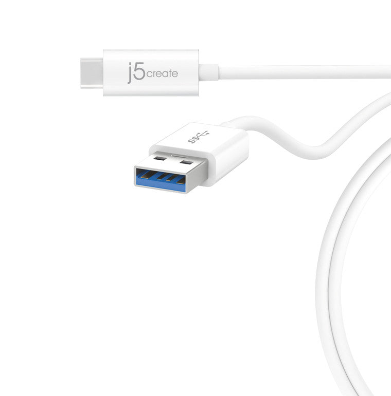 J5CREATE Type-C to USB 3.0 Type-A Cable (90cm)