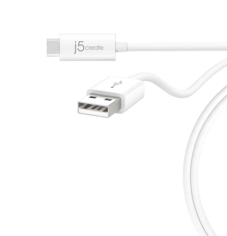 J5CREATE Type-C to USB 2.0 Type-A Cable (180cm)
