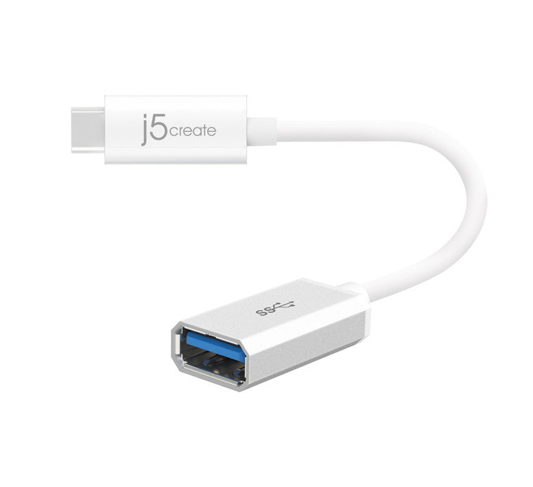 J5CREATE Type-C to USB 3.0 Adapter (10cm)