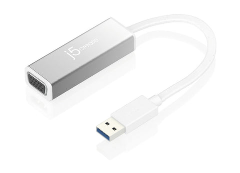 j5CREATE USB 3.0 VGA SLIM DISPLAY ADAPTER