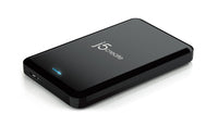 J5CREATE 2.5" SATA USB 3.0 EXT. HDD ENCLOSURE (BLACK)