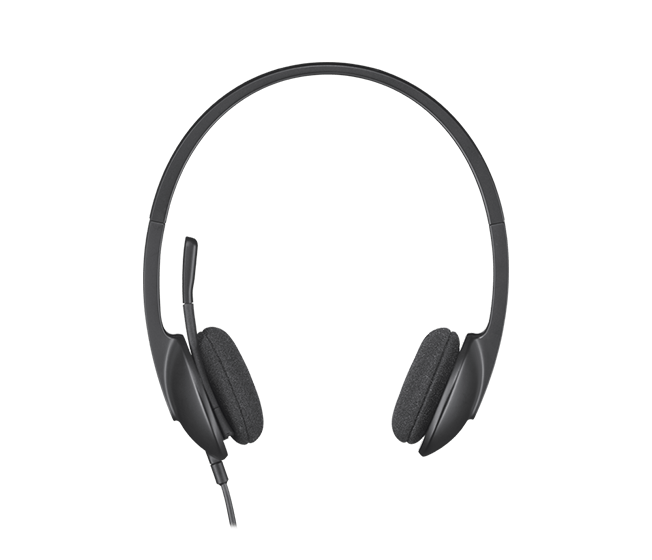 Logitech H340 USB Headset with Noise-Cancelling Mic