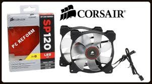 Corsair Air Series SP120 LED Red High Static Pressure 120mm Fan (0.72 KG)