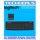 K375s MULTI-DEVICE Wireless Keyboard and Stand Combo | Dual Mode Wireless & Bluetooth