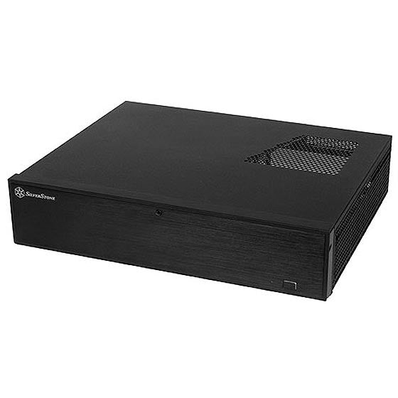 SilverStone SST-ML04 Black Micro-ATX/Mini-DTX/Mini-ITX Casing support ATX Power Supply