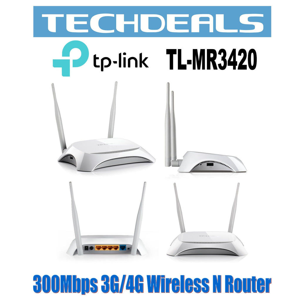 TP-LINK TL-MR3420 3G/4G Wireless N Router - TP-Link 