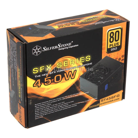 SilverStone SST-ST45SF-G SFX 450W  80+ Gold, Full Modular