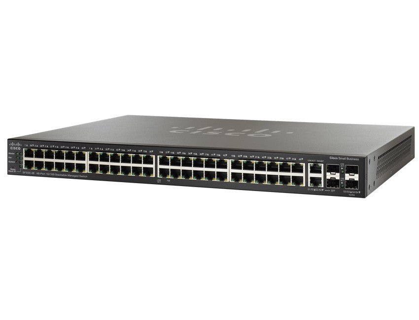 Cisco 48-port 10/100 Stackable Managed Switch with Gigabit Uplinks