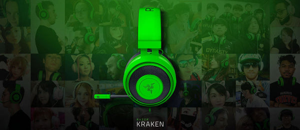 Razer Kraken - Multi-Platform Wired Gaming Headset | Black | Green