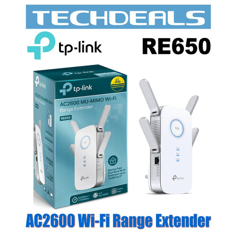 TP-Link RE650 AC2600 Wall Plug WiFi Range Extender