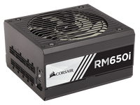 Corsair RMi Series 650W Fully Modular Power Supply Gold ** Japanese caps ** ( 10yrs ) - 3.16 KG
