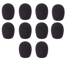 GN 2000 10-pack Microphone Foam Cover Black