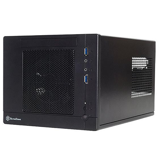 SilverStone SST-SG05BB-Lite Mini-DTX / Mini-ITX Casing Support  SFX PSU