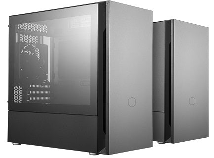 SILENCIO S400 m-ATX CASE w/Tempered Glass /SDCARD READER PC Case