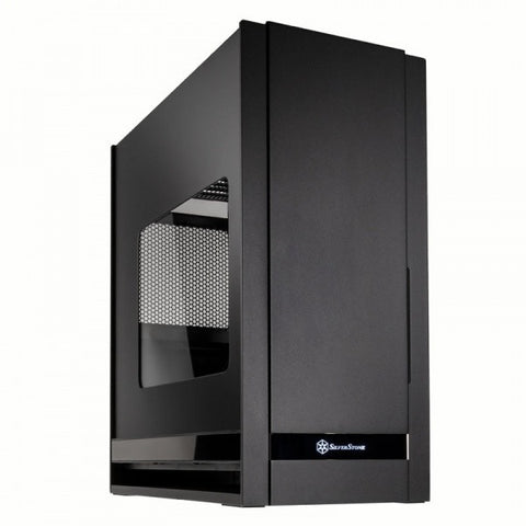 SilverStone SST-FT05B-W SSI-CEB, ATX, Micro-ATX Casing, Aluminum front,bottom and rear panels