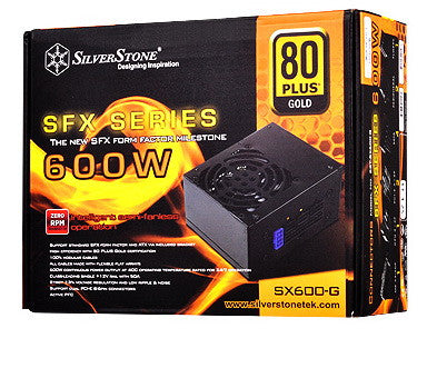 SilverStone SST-SX600-G SFX 600W 80+ Gold, Full Modular
