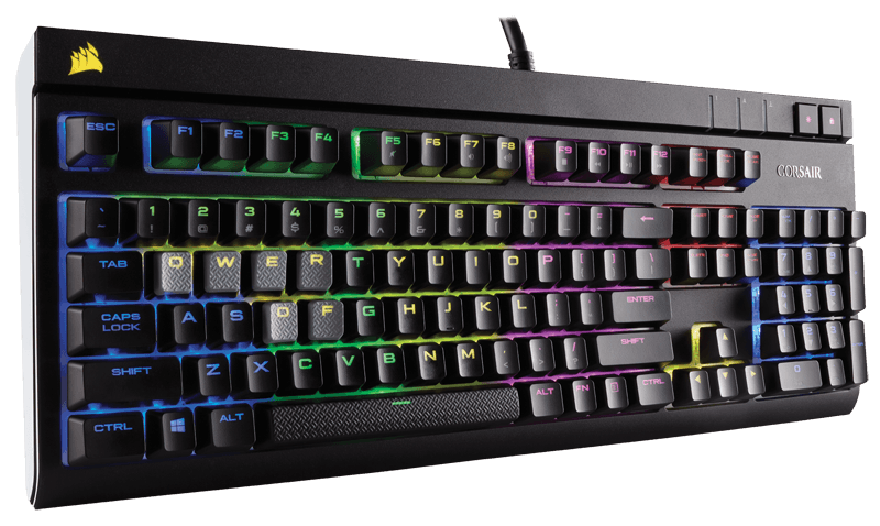 Corsair STRAFE RGB Mechanical Gaming Keyboard, Backlit Multicolor LED, Cherry MX BROWN