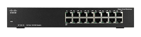 Cisco SF100-16 16-Port 10/100 Switch (RACKMOUNT)