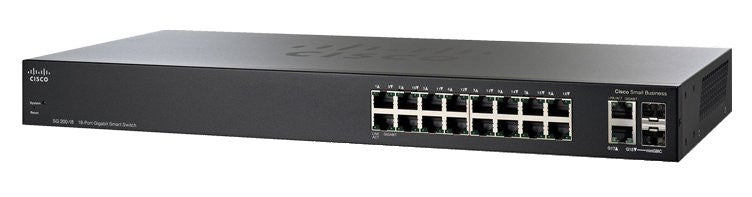 Cisco SG 200-18 18-port Gigabit Smart Switch